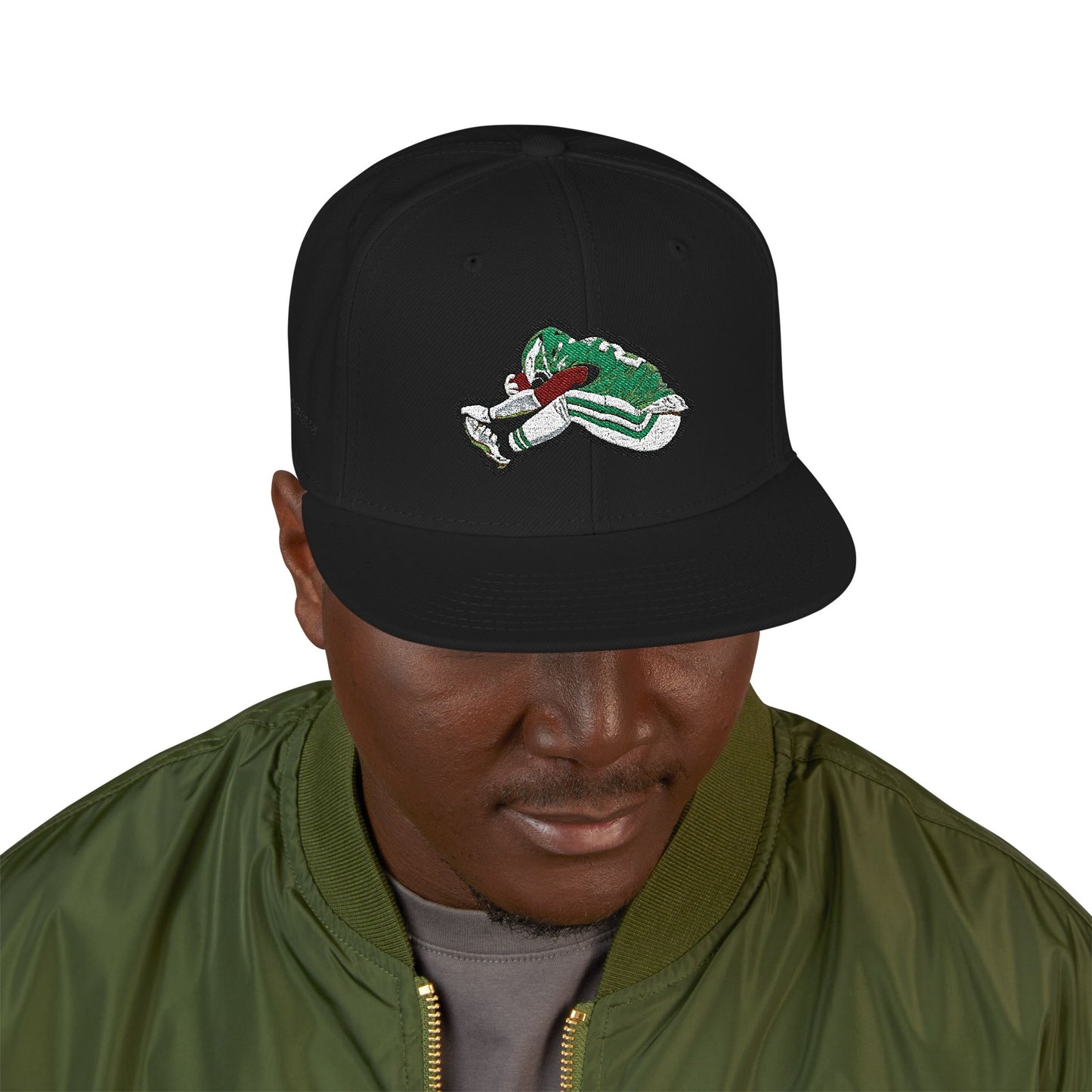 Kelly Green Saquon Hurdle Snapback