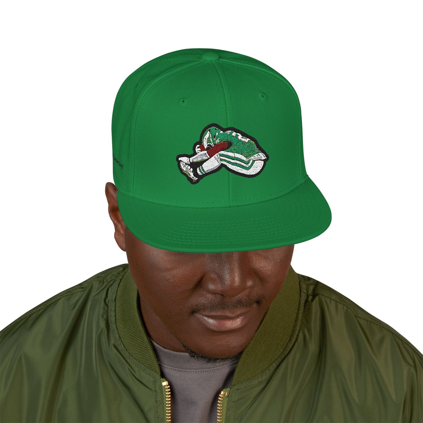 Kelly Green Saquon Hurdle Snapback