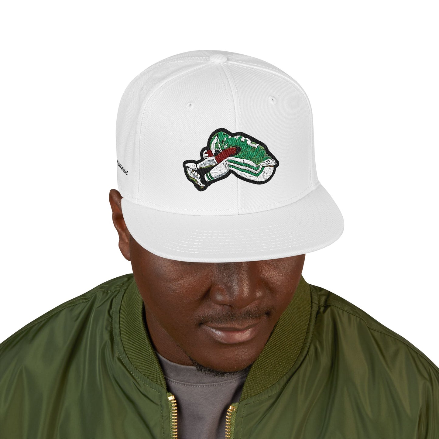 Kelly Green Saquon Hurdle Snapback