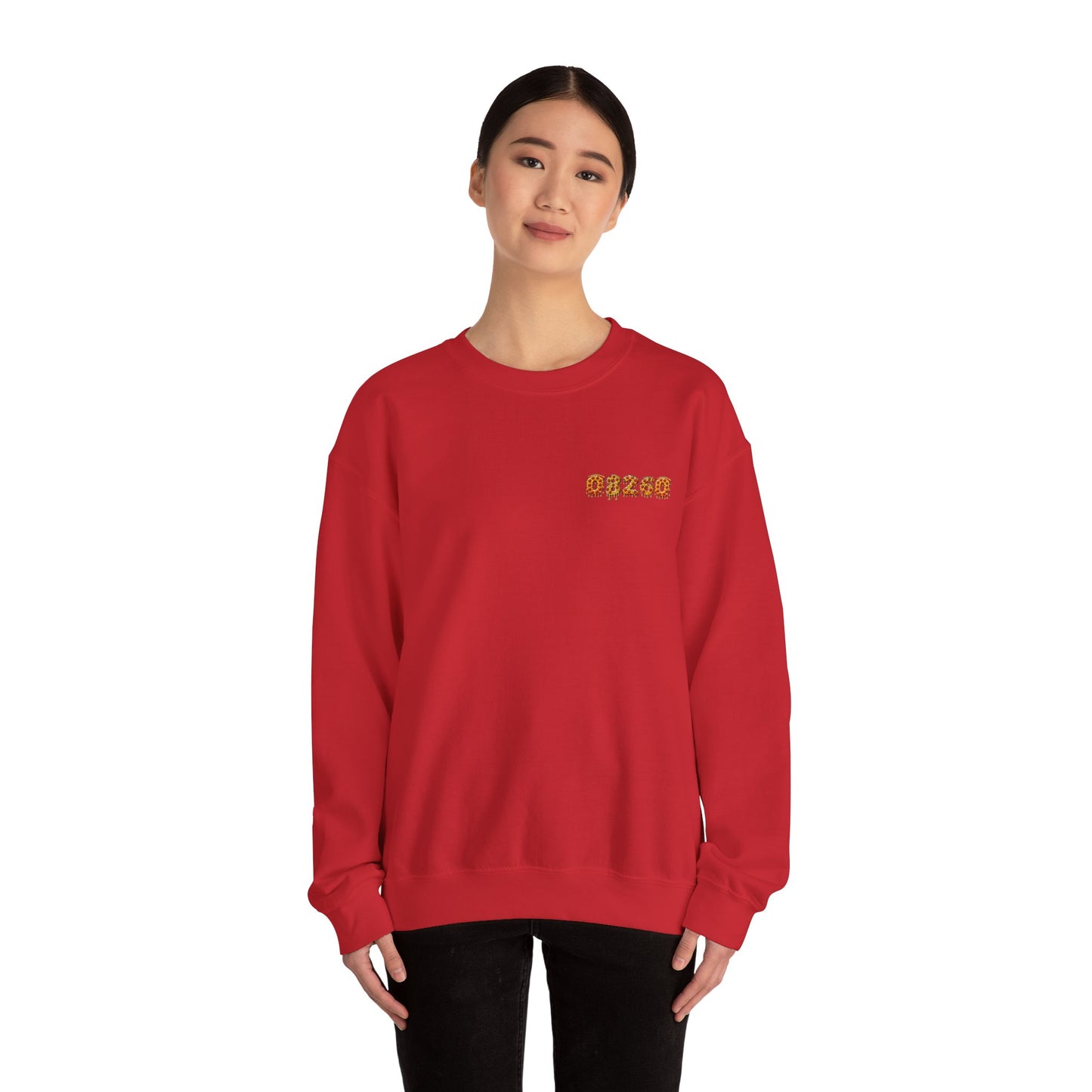 Pizza Zip Crew Neck